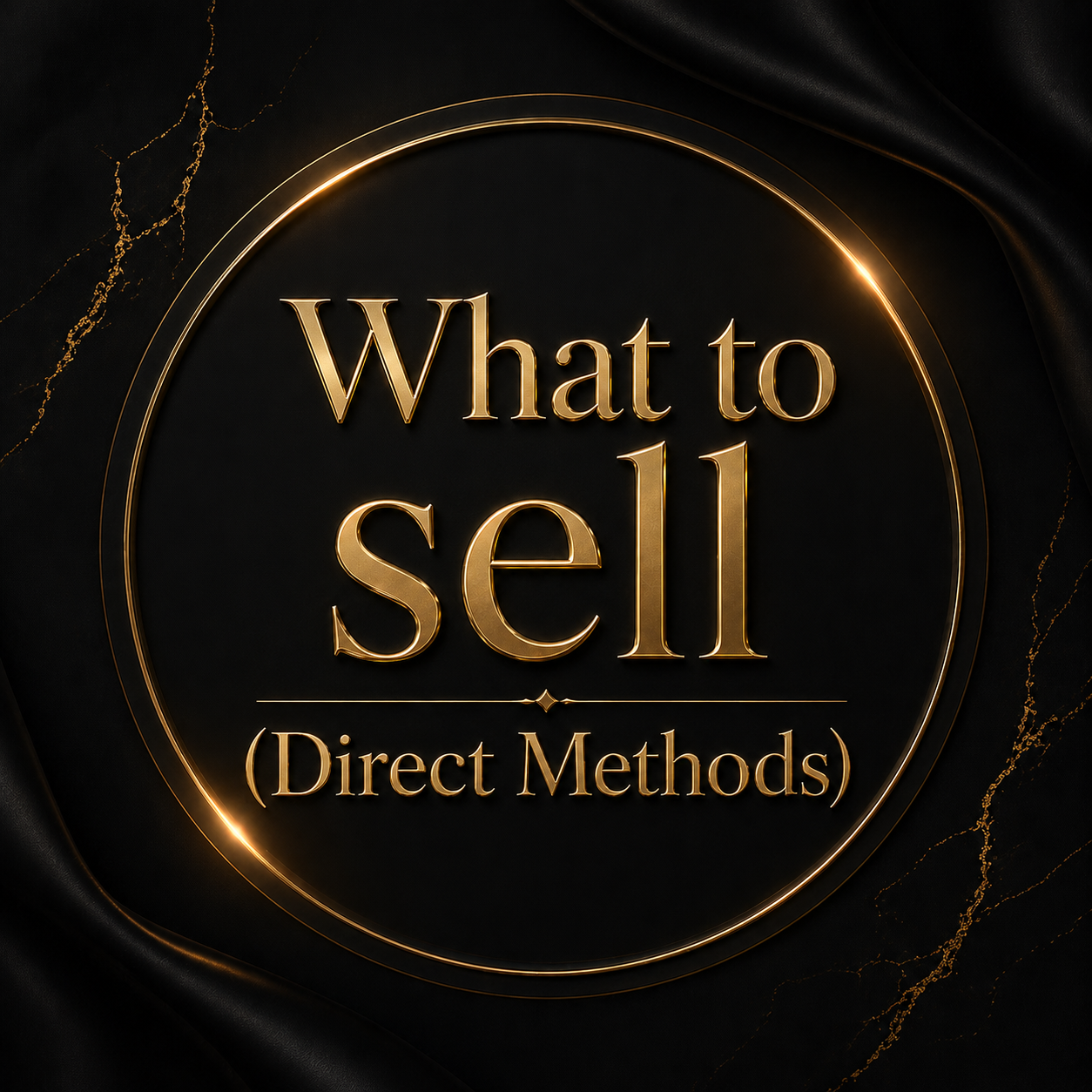 What To Sell & Direct Methods